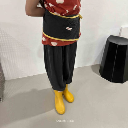 【予約】Apron pants  / andbutter(S-JM)