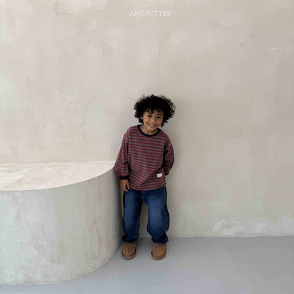 【予約】Hazel color Tee  / andbutter