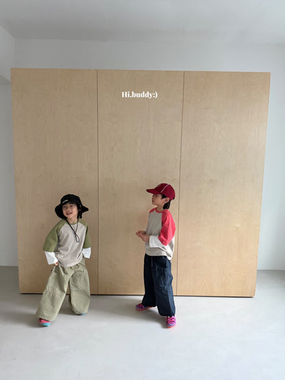 【予約】レイヤードＴシャツ / hibuddy(S-JM)