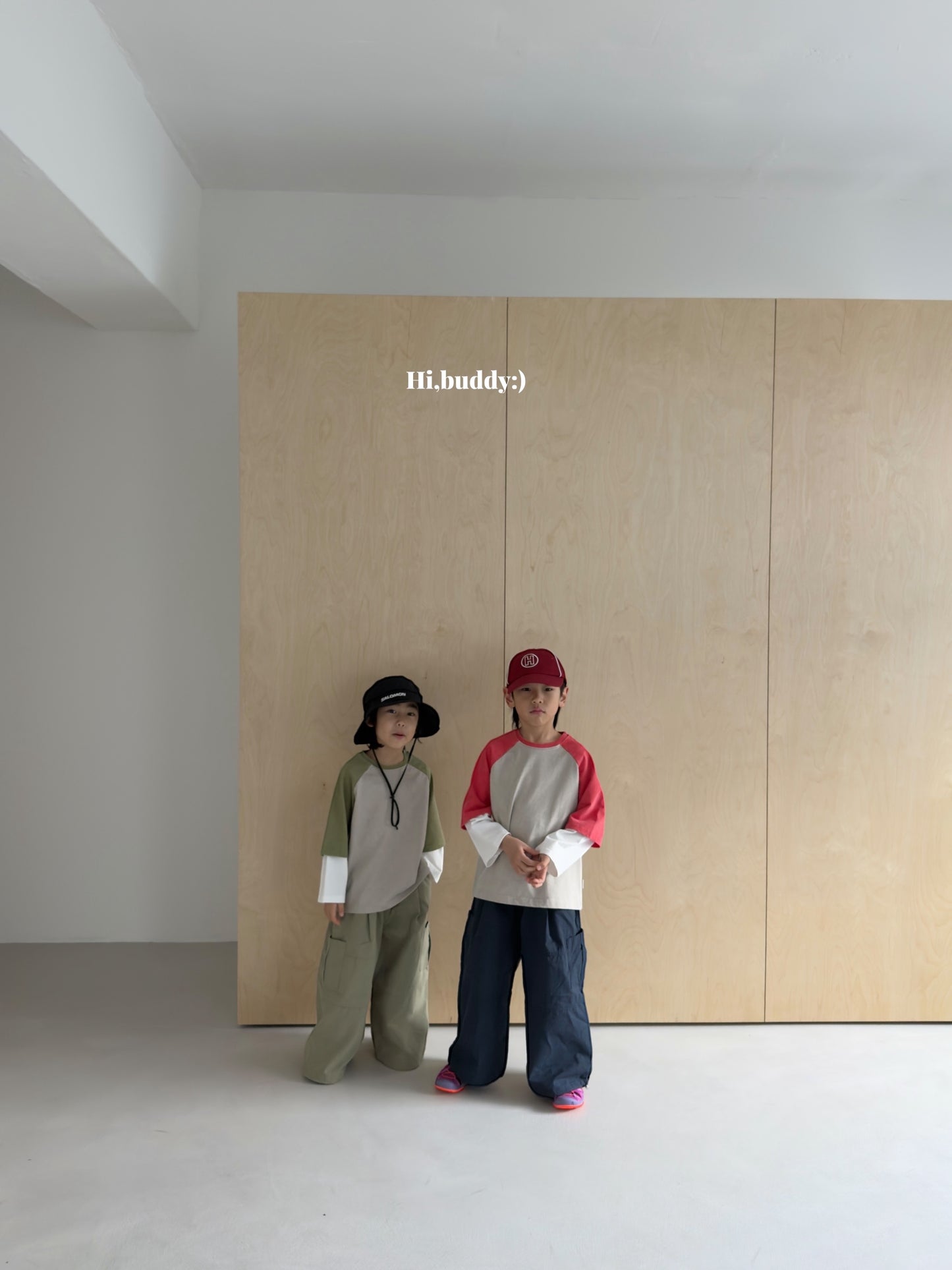 【予約】レイヤードＴシャツ / hibuddy(S-JM)