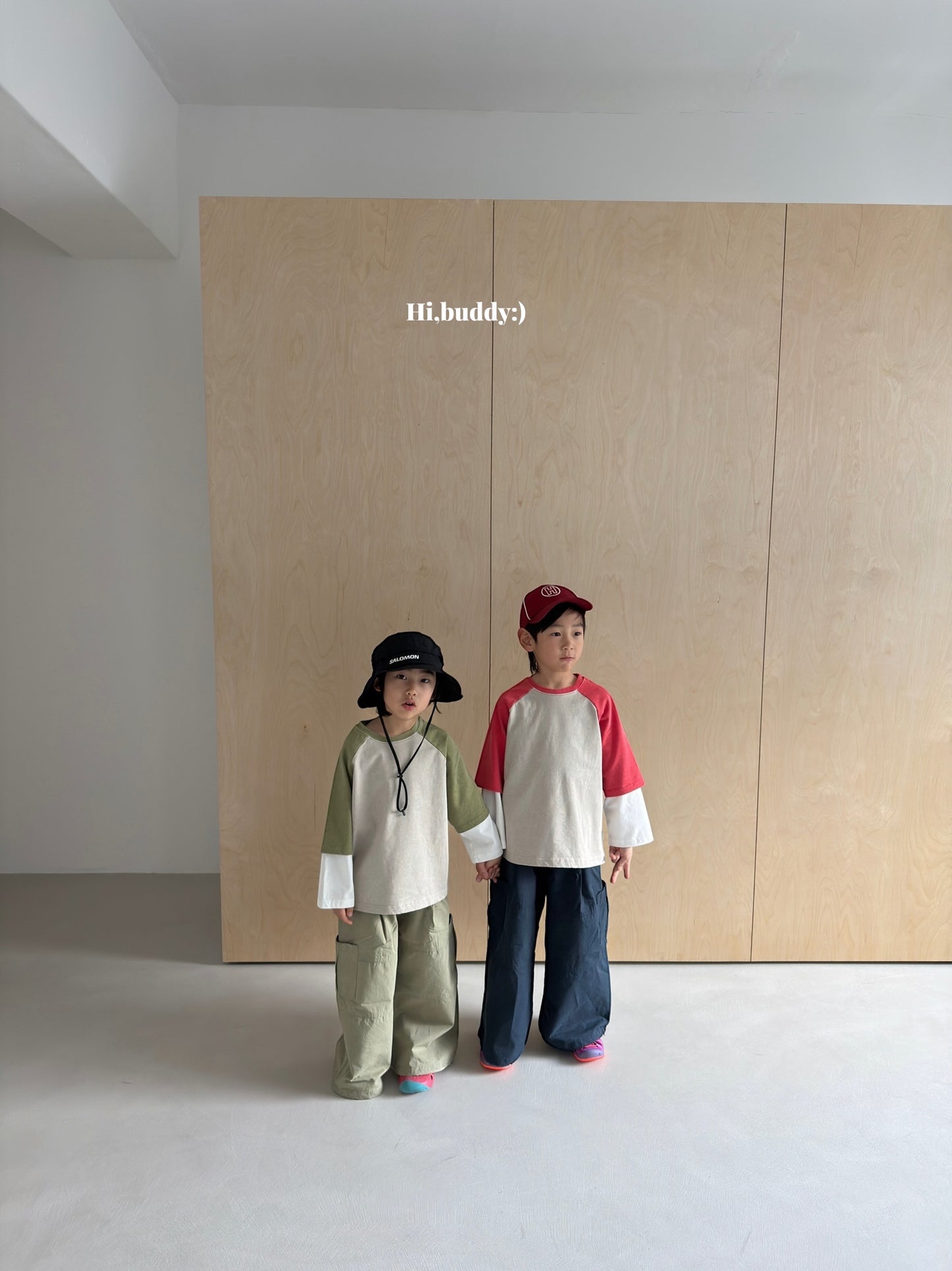 【予約】レイヤードＴシャツ / hibuddy(S-JM)