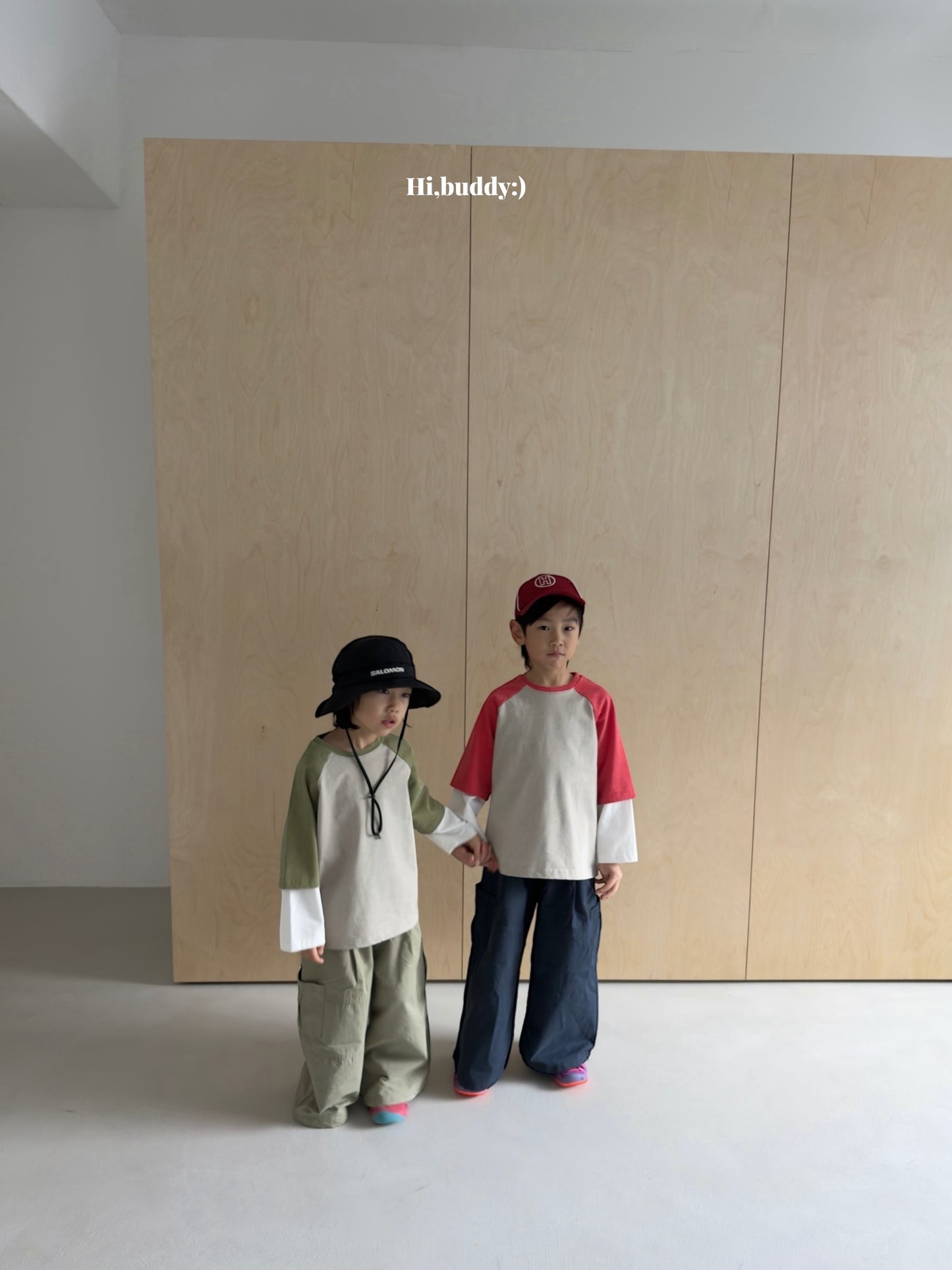 【予約】レイヤードＴシャツ / hibuddy(S-JM)