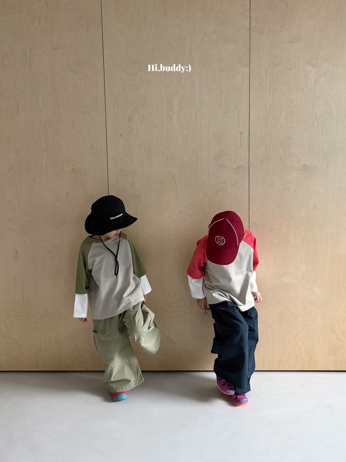 【予約】レイヤードＴシャツ / hibuddy(S-JM)