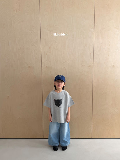 【予約】キャットTシャツ / hibuddy(S-JM)