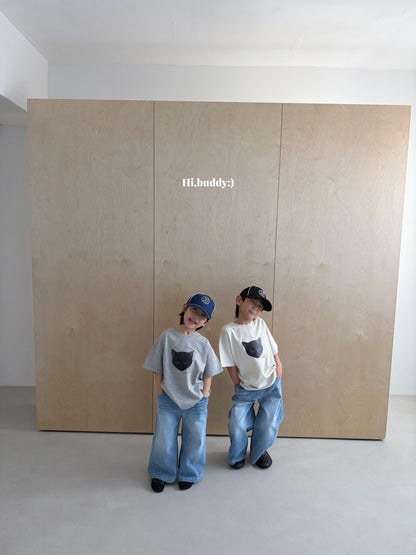 【予約】キャットTシャツ / hibuddy(S-JM)