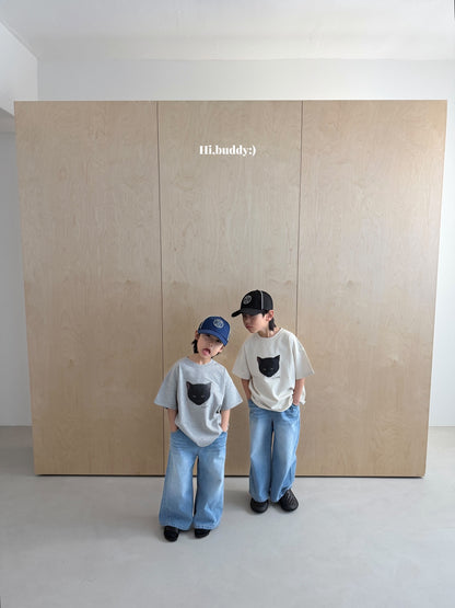 【予約】キャットTシャツ / hibuddy(S-JM)