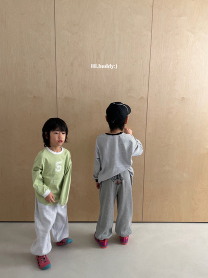 【予約】５ボーダーT / hibuddy(S-JM)파이브줄