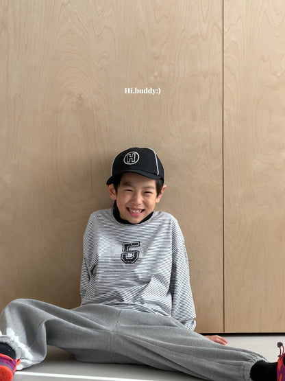 【予約】５ボーダーT / hibuddy(S-JM)파이브줄