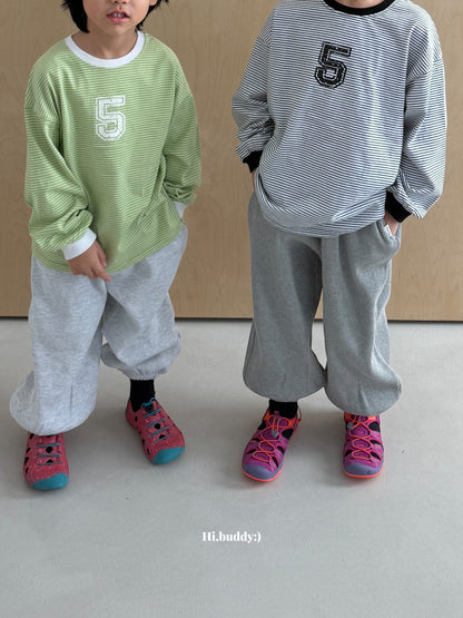 【予約】５ボーダーT / hibuddy(S-JM)파이브줄