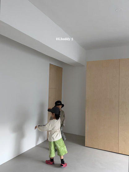 【予約】水彩パンツ / hibuddy(S-JM)물나염