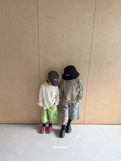 【予約】水彩パンツ / hibuddy(S-JM)물나염