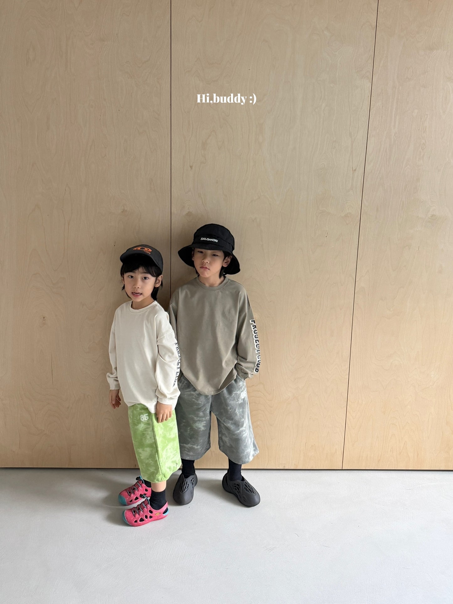 【予約】水彩パンツ / hibuddy(S-JM)물나염