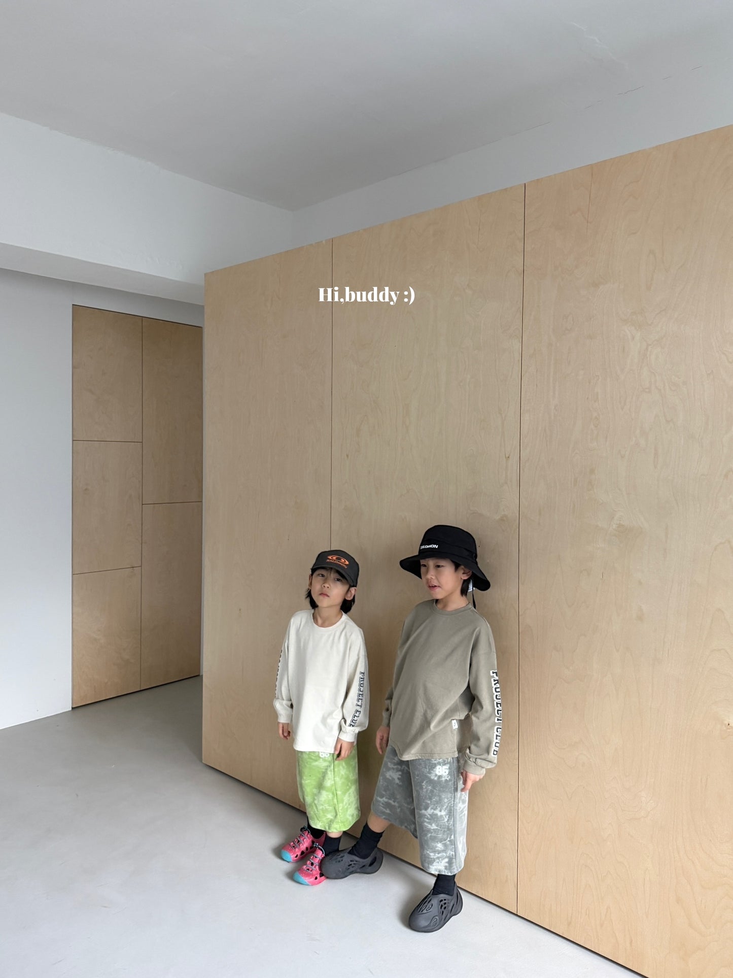 【予約】水彩パンツ / hibuddy(S-JM)물나염