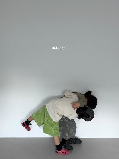 【予約】水彩パンツ / hibuddy(S-JM)물나염