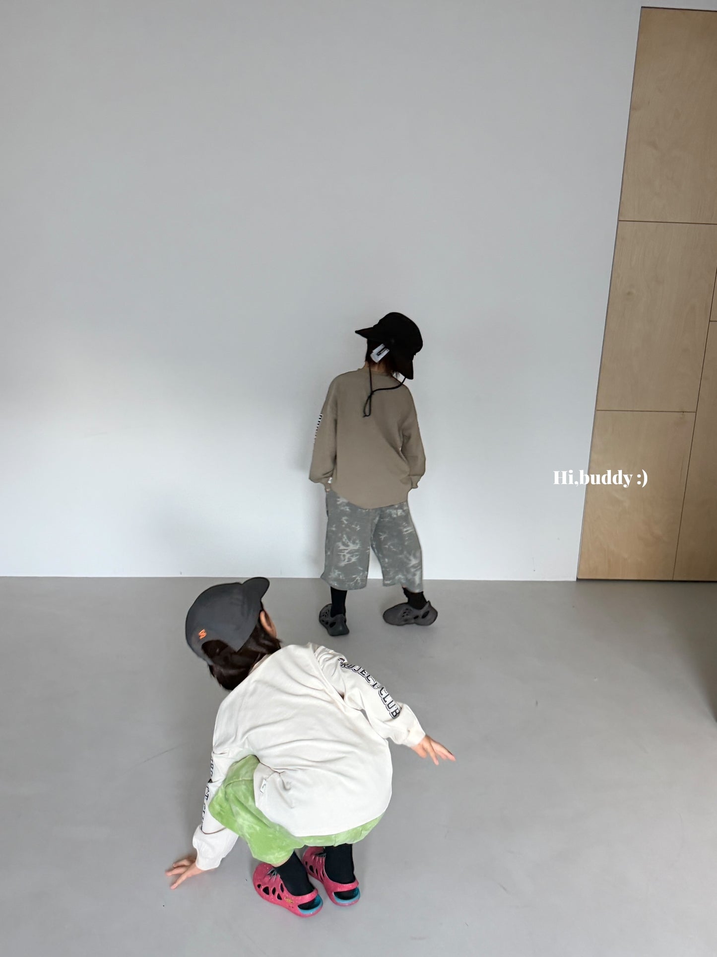 【予約】水彩パンツ / hibuddy(S-JM)물나염