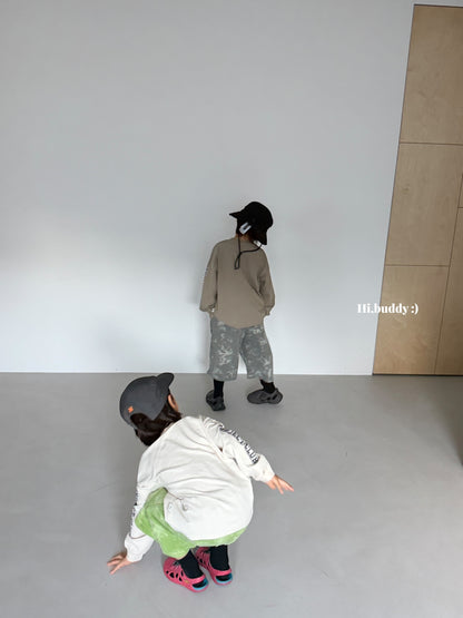 【予約】水彩パンツ / hibuddy(S-JM)물나염