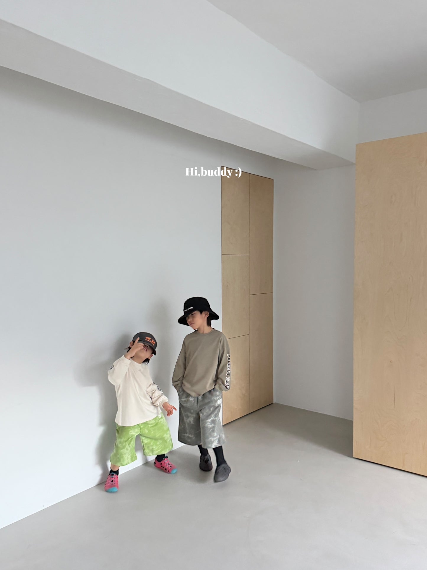 【予約】水彩パンツ / hibuddy(S-JM)물나염