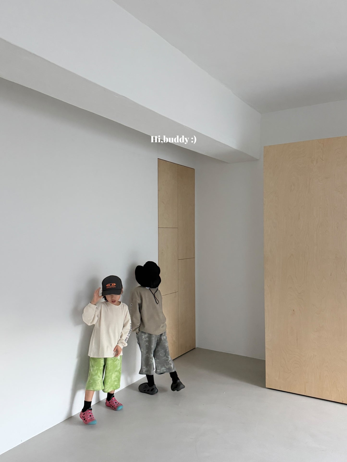 【予約】水彩パンツ / hibuddy(S-JM)물나염