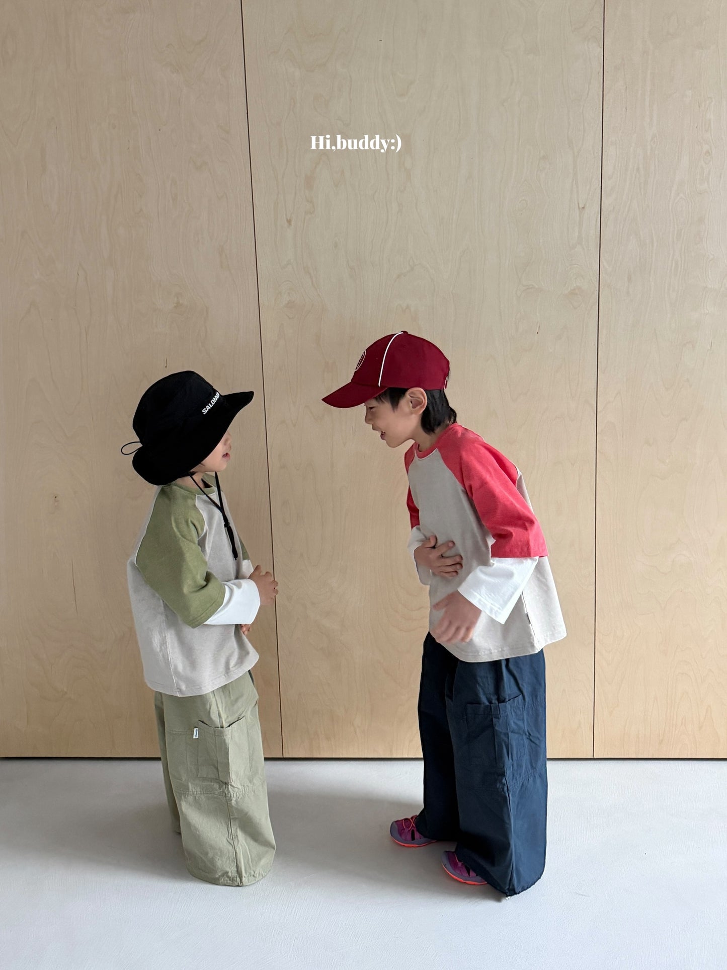 【予約】ワイドカーゴパンツ / hibuddy(S-JM)