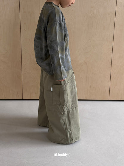 【予約】ワイドカーゴパンツ / hibuddy(S-JM)