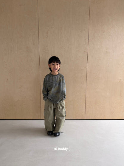【予約】ワイドカーゴパンツ / hibuddy(S-JM)