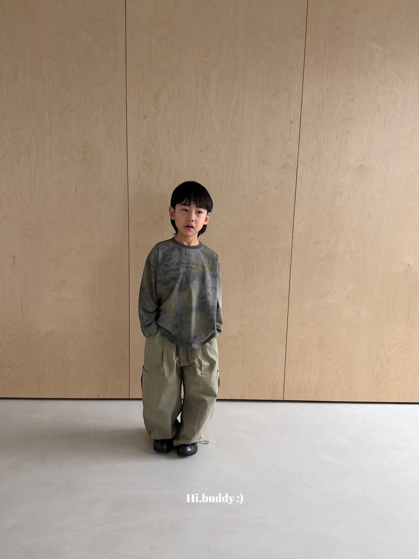 【予約】ワイドカーゴパンツ / hibuddy(S-JM)