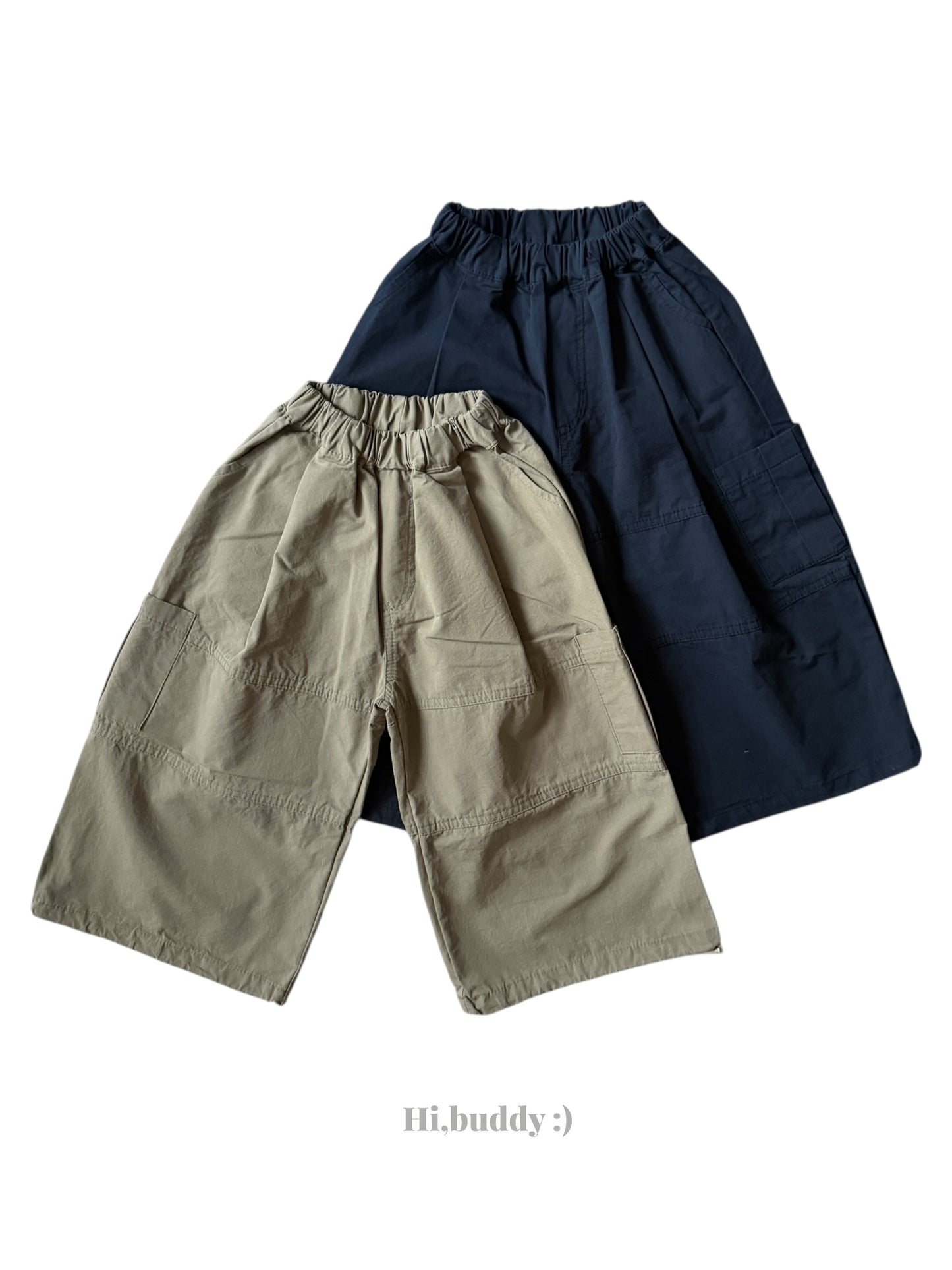 【予約】ワイドカーゴパンツ / hibuddy(S-JM)