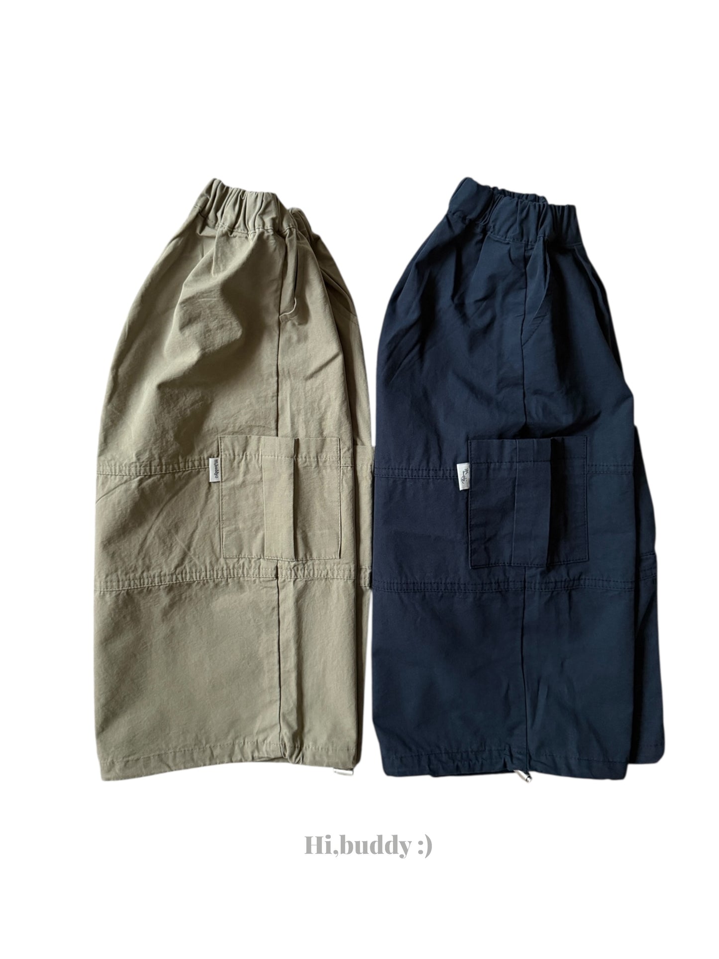 【予約】ワイドカーゴパンツ / hibuddy(S-JM)