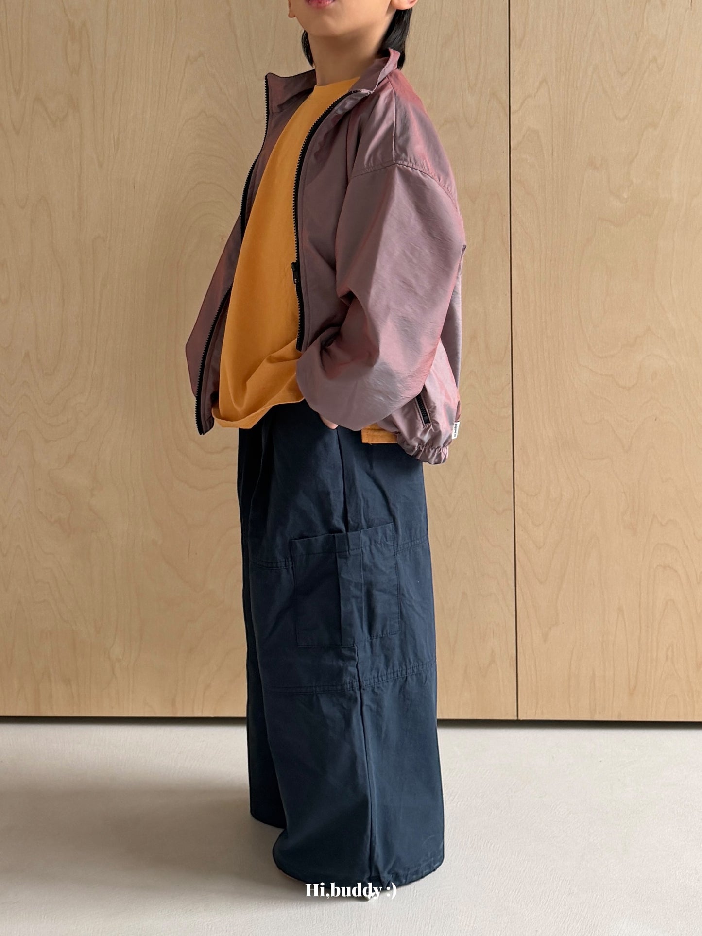 【予約】ワイドカーゴパンツ / hibuddy(S-JM)