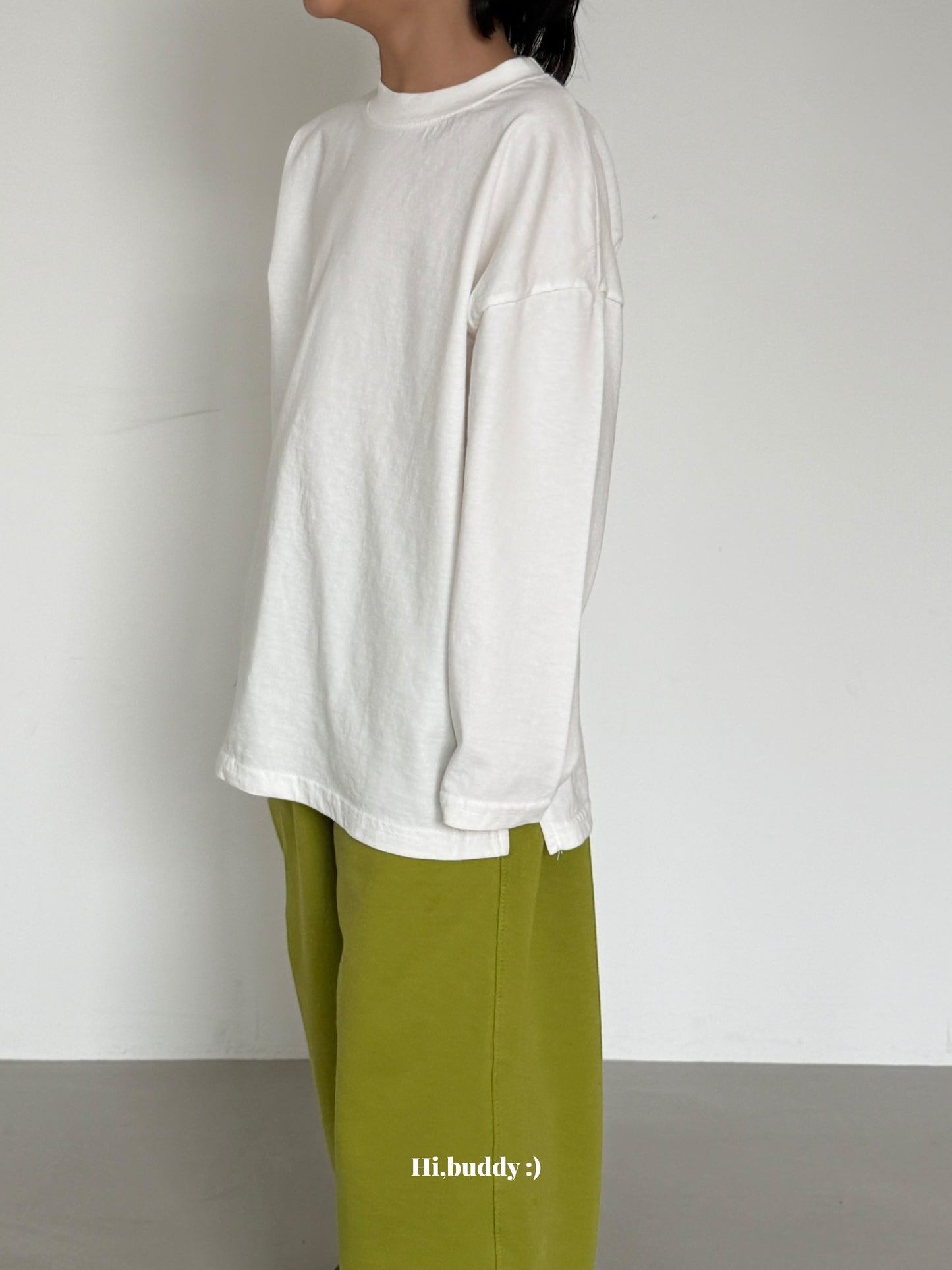 【予約】サイドカットT / hibuddy(S-JM)트임