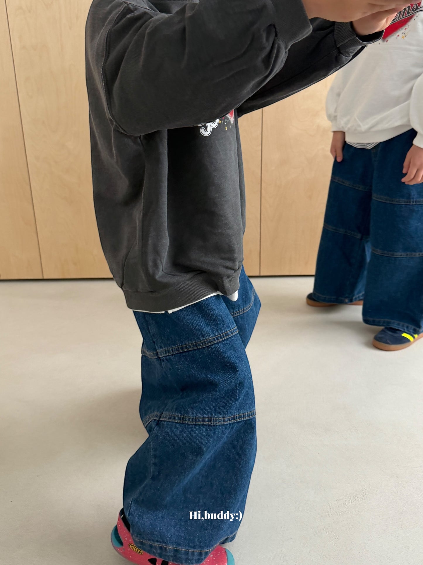 【予約】ヒップデニムパンツ / hibuddy(S-JM)