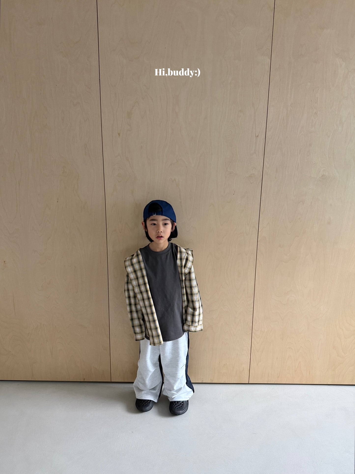 【予約】スプリングチェックシャツ / hibuddy(S-JM)