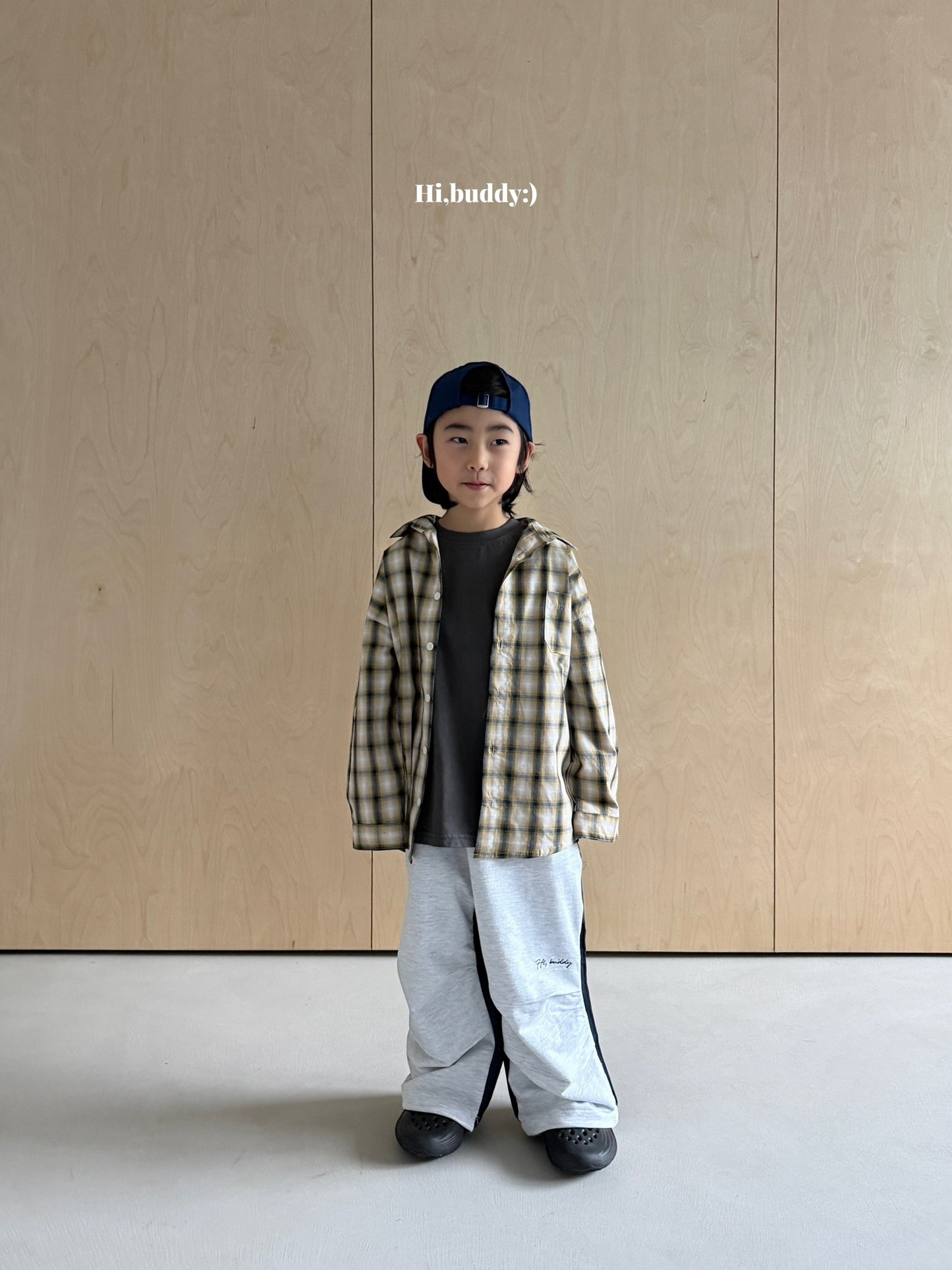 【予約】スプリングチェックシャツ / hibuddy(S-JM)