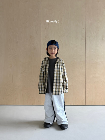 【予約】スプリングチェックシャツ / hibuddy(S-JM)