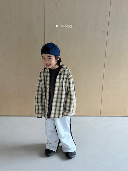【予約】スプリングチェックシャツ / hibuddy(S-JM)