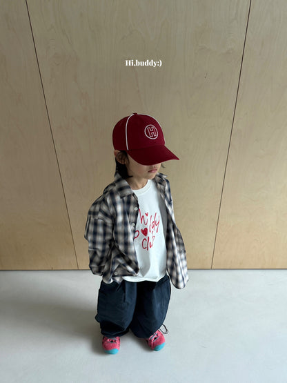 【予約】スプリングチェックシャツ / hibuddy(S-JM)