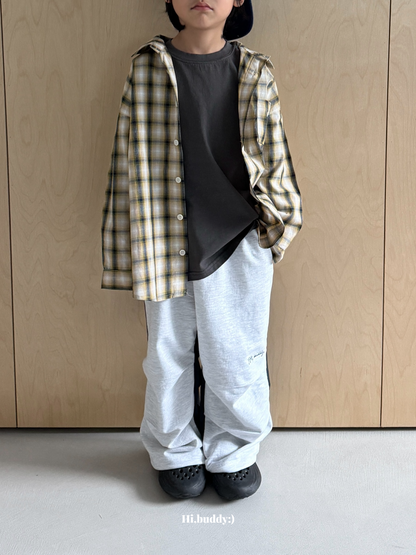 【予約】スプリングチェックシャツ / hibuddy(S-JM)