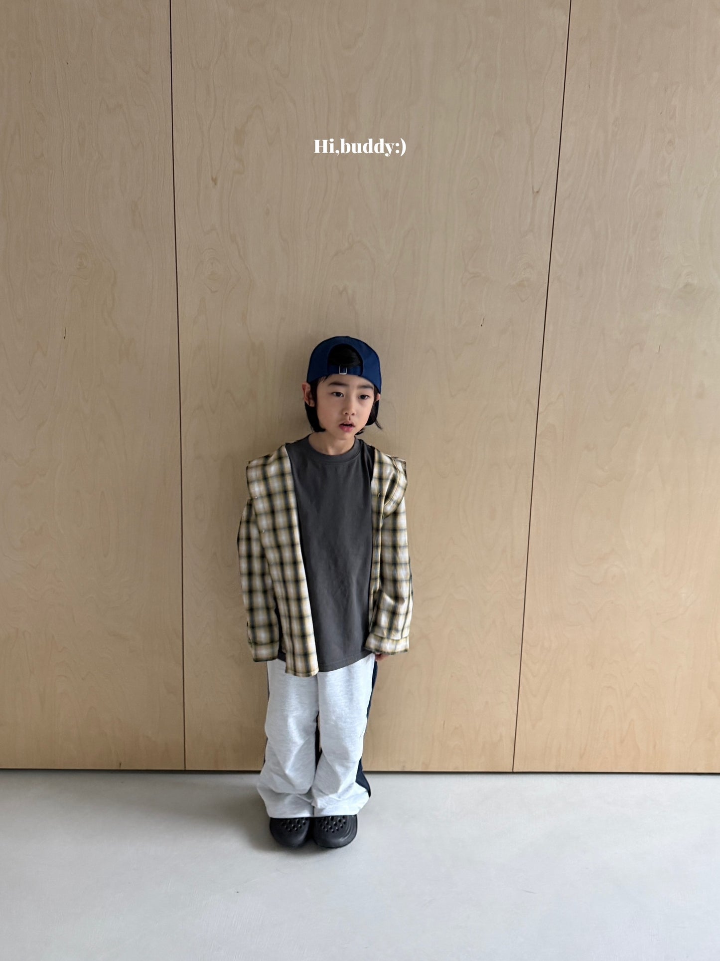 【予約】スプリングチェックシャツ / hibuddy(S-JM)