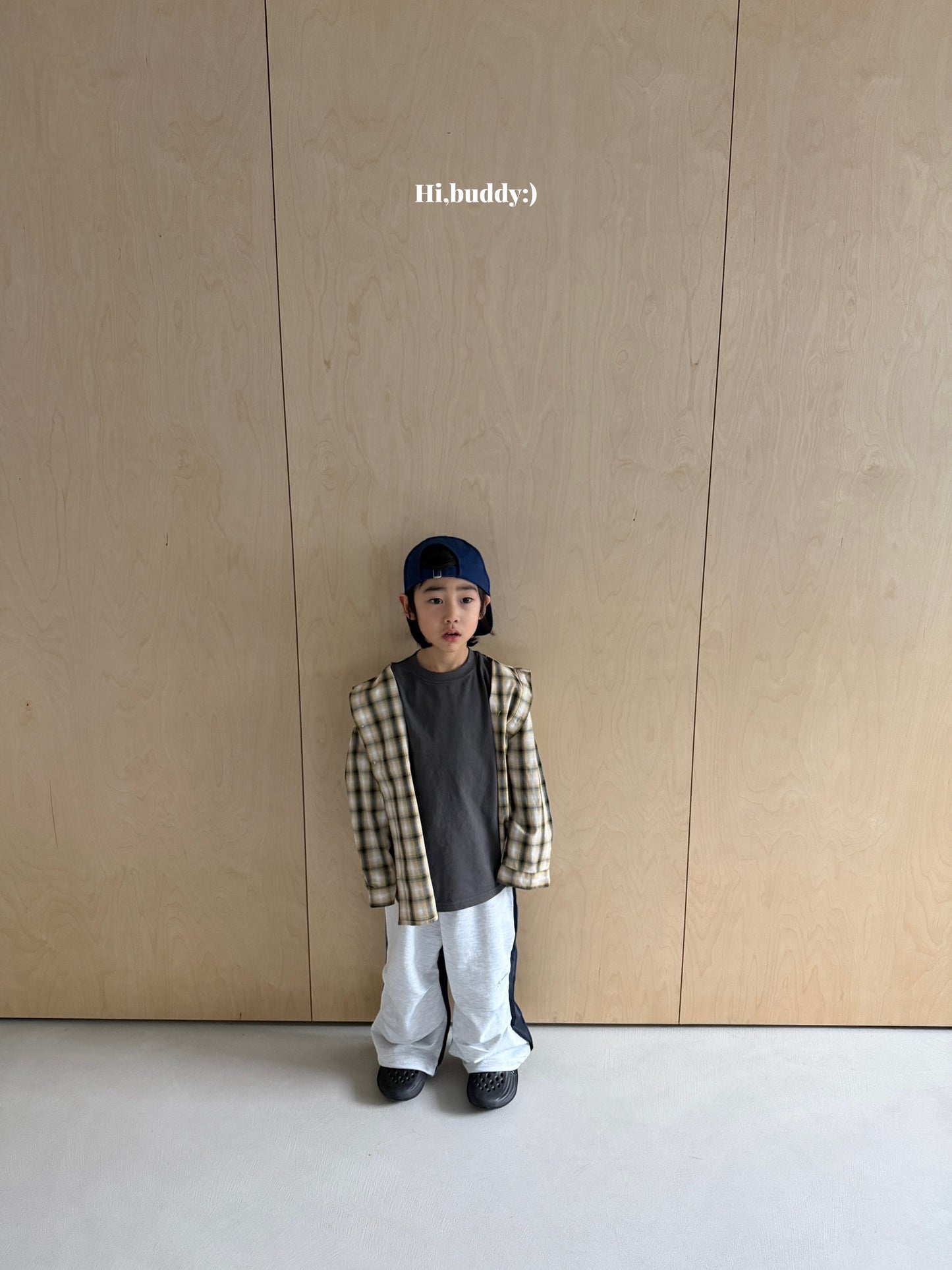 【予約】スプリングチェックシャツ / hibuddy(S-JM)