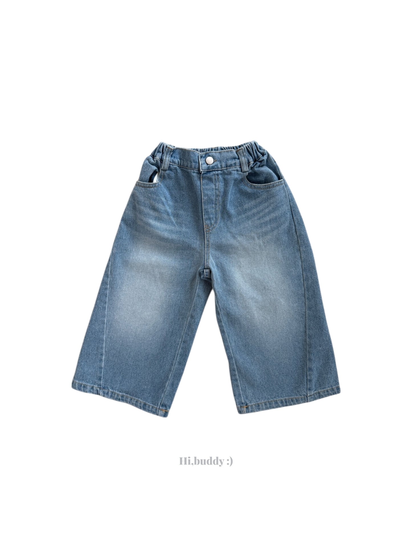 【予約】ハッピーデニムパンツ / hibuddy(S-JM)