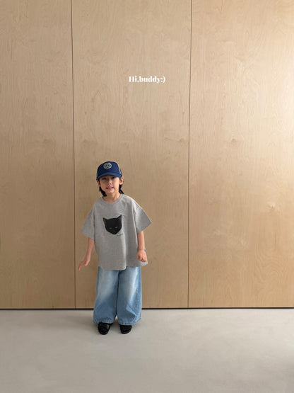 【予約】ハッピーデニムパンツ / hibuddy(S-JM)