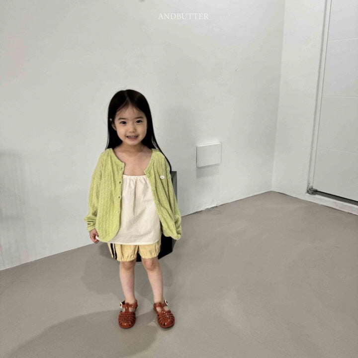 【予約】Line Balloon pants / andbutter(S-JM)