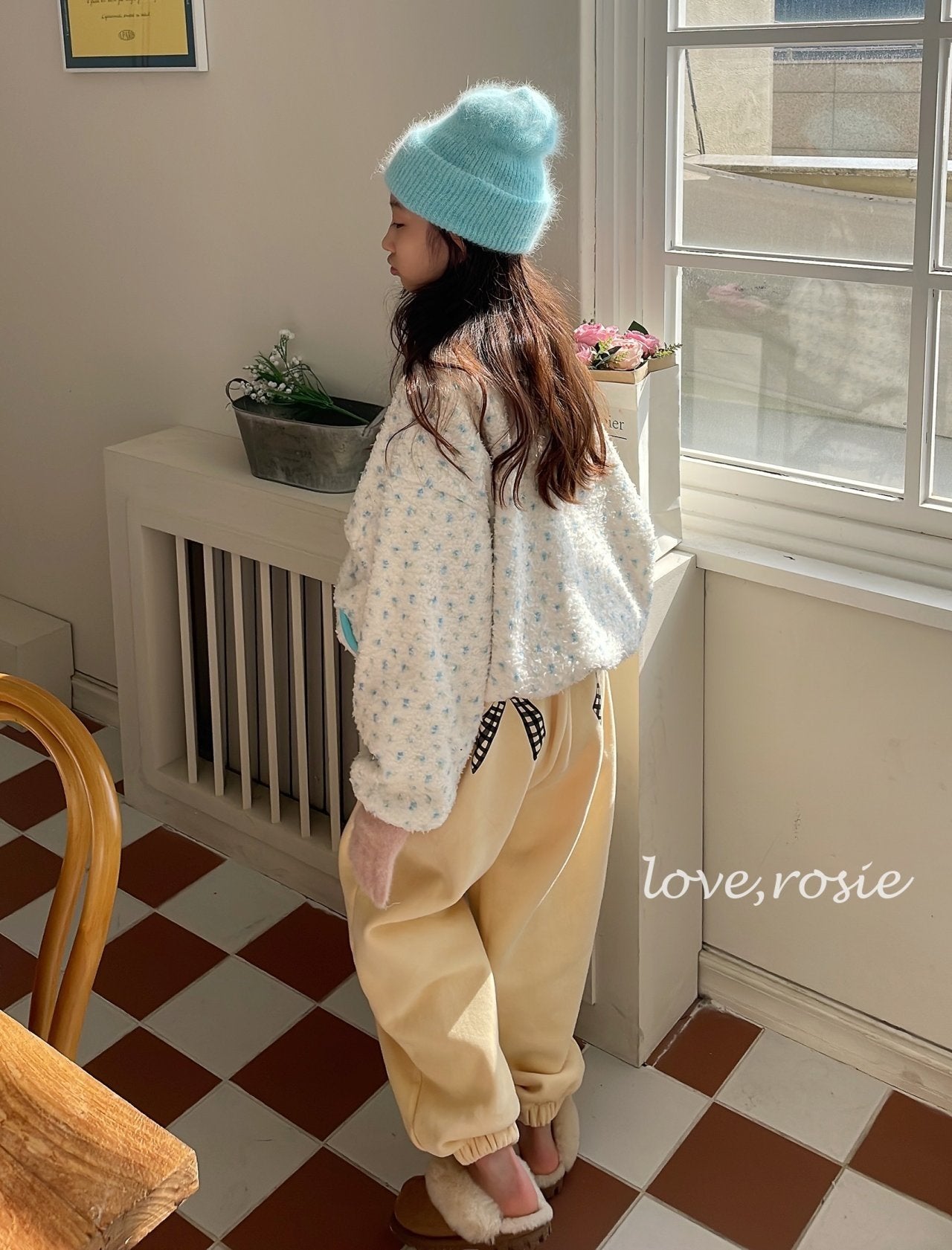 【予約】ribbon kimo jogger pt / love rosie (L-3XL, adult)