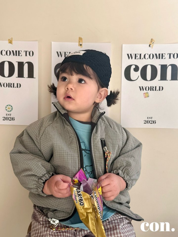 【予約】リバーシブルジャンパー / con. (XXS-M)