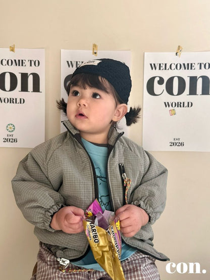 【予約】リバーシブルジャンパー / con. (XXS-M)