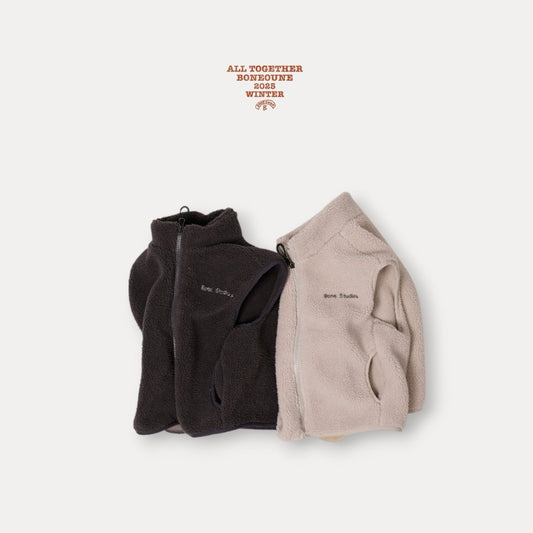 【予約】dream fleece vest / boneoune (XS-JL)