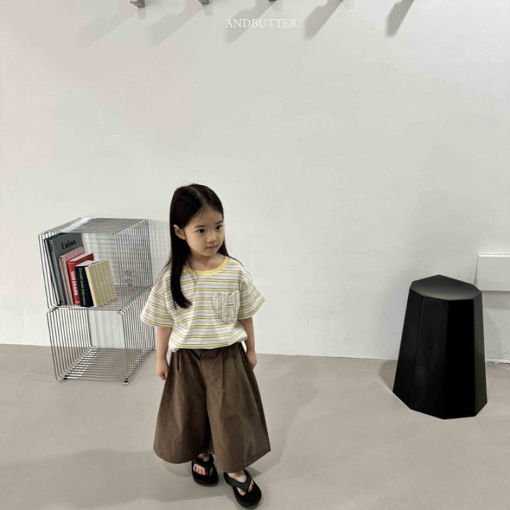 【予約】Cotton pants / andbutter(S-JM)