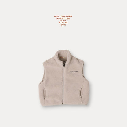 【予約】dream fleece vest / boneoune (XS-JL)