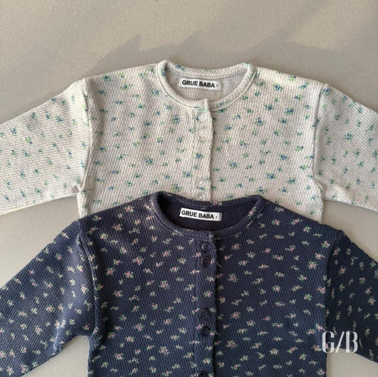 【予約】フラワーカーディガン / gruebaba (S-JL) 마미가디건