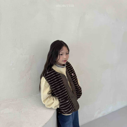 【予約】Reversible ST Dumble Vest  /  andbutter (S-JM)